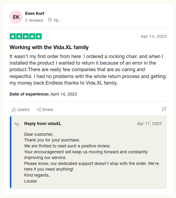 vidaxl 5 star review 7